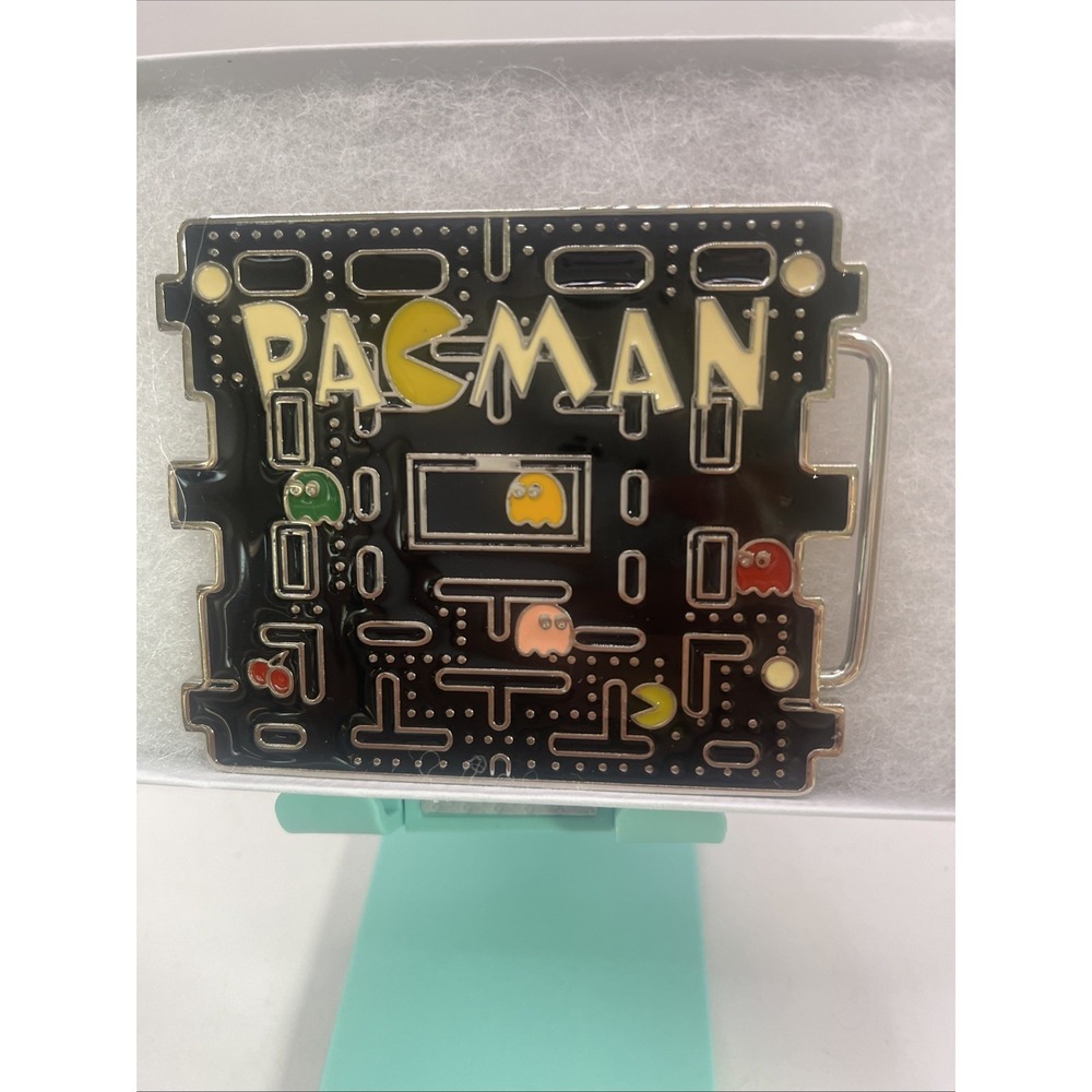 PAC-Man Gaming Vintage Metal Belt Buckle
